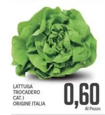 Supermercati Piccolo Lattuga trocadero offerta