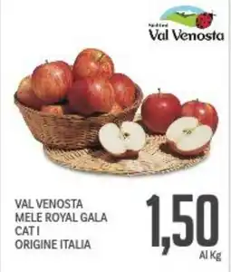 Supermercati Piccolo Val venosta mele royal gala offerta