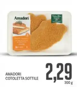 Supermercati Piccolo Amadori cotoletta sottile offerta