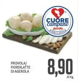 Supermercati Piccolo Provola/ fiordilatte di agerola offerta