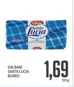 Supermercati Piccolo Galbani santa lucia burro offerta
