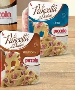 Supermercati Piccolo Piccolo pancetta a cubetti dolce/affumicata offerta