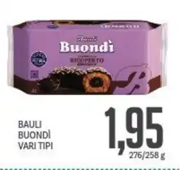 Supermercati Piccolo Bauli buondì vari tipi offerta