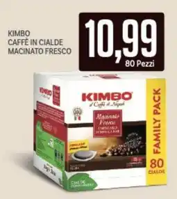 Supermercati Piccolo Kimbo caffè in cialde macinato fresco offerta