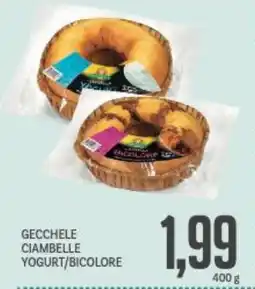 Supermercati Piccolo Gecchele ciambelle yogurt/bicolore offerta