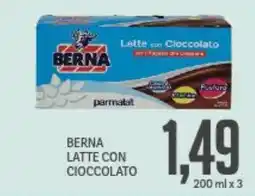 Supermercati Piccolo Berna latte con cioccolato offerta