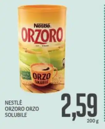 Supermercati Piccolo Nestlé orzoro orzo solubile offerta
