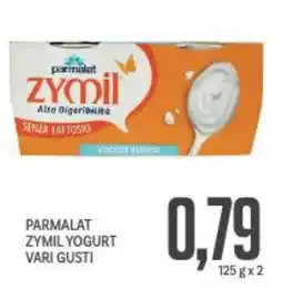 Supermercati Piccolo Parmalat zymil yogurt vari gusti offerta