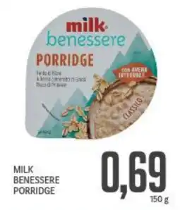 Supermercati Piccolo Milk benessere porridge offerta
