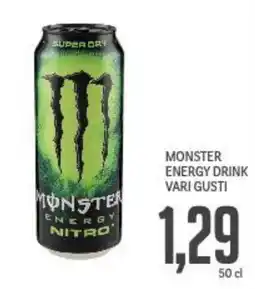 Supermercati Piccolo Monster energy drink vari gusti offerta