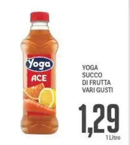 Supermercati Piccolo Yoga succo di frutta vari gusti offerta