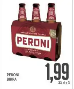 Supermercati Piccolo Peroni birra offerta