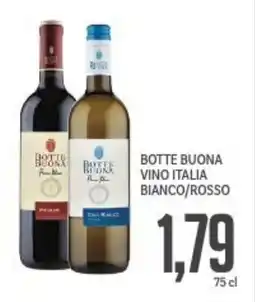 Supermercati Piccolo Botte buona vino italia bianco/rosso offerta