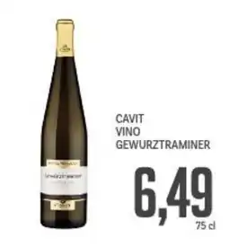 Supermercati Piccolo Cavit vino gewurztraminer offerta