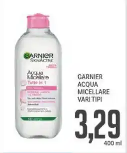 Supermercati Piccolo Garnier acqua micellare vari tipi offerta