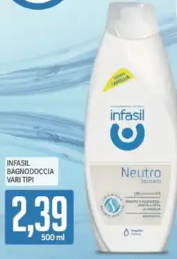 Supermercati Piccolo Infasil bagnodoccia vari tipi offerta