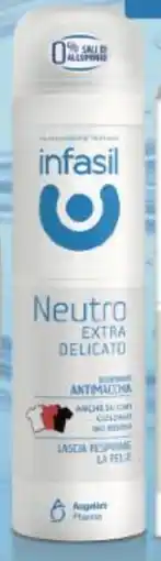 Supermercati Piccolo Infasil deodorante vari tipi offerta