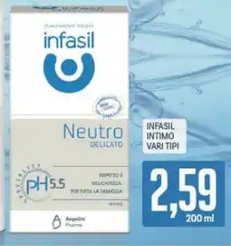 Supermercati Piccolo Infasil intimo vari tipi offerta