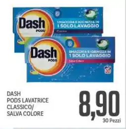 Supermercati Piccolo Dash pods lavatrice classico/ salva colore offerta