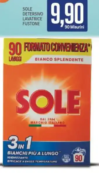 Supermercati Piccolo Sole detersivo lavatrice fustone offerta