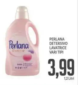 Supermercati Piccolo Perlana detersivo lavatrice vari tipi offerta