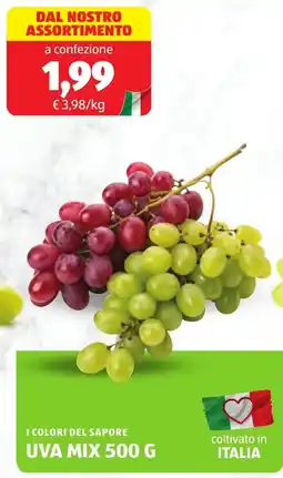 ALDI I colori del sapore uva mix offerta