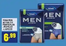 Risparmio Casa Tena men active fit pants plus offerta