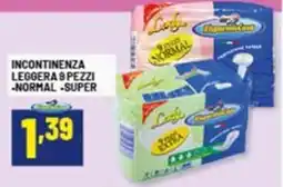 Risparmio Casa Incontinenza leggera 9 pezzi offerta