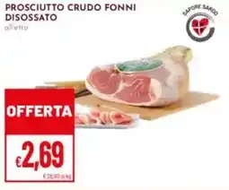 Pan Prosciutto crudo fonni disossato offerta