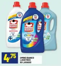 Risparmio Casa Omino bianco lavatrice 60 lavaggi offerta
