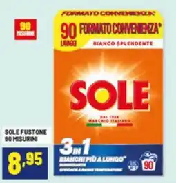 Risparmio Casa Sole fustone 90 misurini offerta