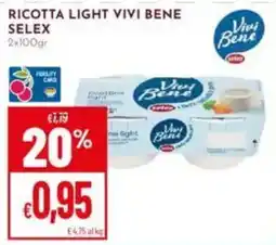 Pan Ricotta light vivi bene SELEX offerta
