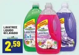 Risparmio Casa Lavatrice liquido 60 lavaggi offerta