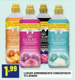 Risparmio Casa Luxury ammorbidente concentrato 72 lavaggi offerta