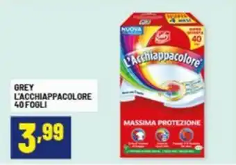 Risparmio Casa Grey l'acchiappacolore 40 fogli offerta