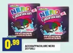 Risparmio Casa Acchiappacolore nero 20 fogli offerta