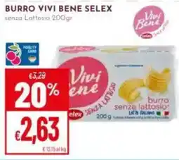 Pan Burro vivi bene SELEX offerta