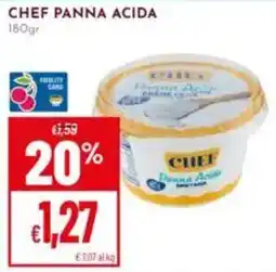 Pan Chef panna acida offerta