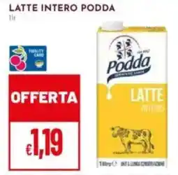 Pan Latte intero PODDA offerta
