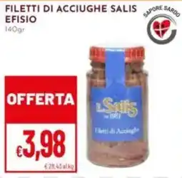 Pan Filetti di acciughe SALIS EFISIO offerta