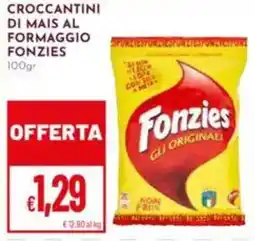 Pan Croccantini di mais al formaggio FONZIES offerta