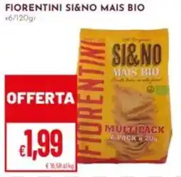 Pan Fiorentini si&no mais bio x6 offerta