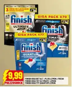 Risparmio Casa Finish giga 65t ult offerta