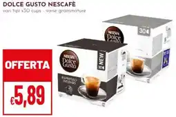 Pan Dolce gusto NESCAFÈ offerta