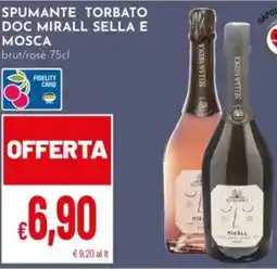 Pan Bevande spumante torbato doc mirall SELLA E MOSCA offerta