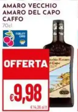 Pan Amaro vecchio amaro del capo CAFFO offerta