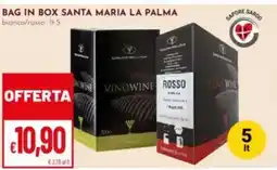 Pan Bag in box santa maria LA PALMA offerta
