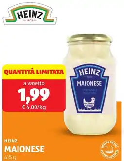 ALDI Heinz maionese offerta