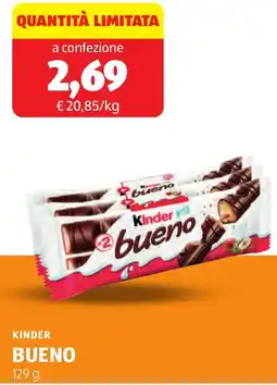 ALDI Kinder bueno offerta