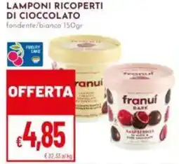 Pan Lamponi ricoperti di cioccolato franuí offerta